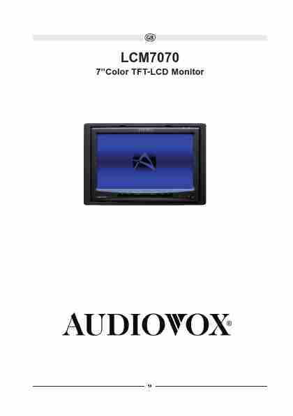Audiovox Car Video System LCM7070-page_pdf